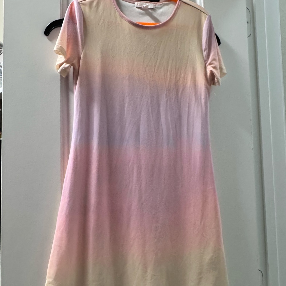 Girls Gianni Bini Pastel Ombre Dress sz 8-10